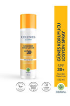 Celenes By Sweden 30 Faktör Tüm Ciltler İçin Nemlendirici Suya Dayanıklı Yüz Güneş Losyonu 150 ml