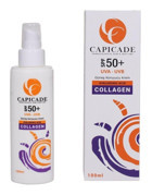 Capicade 50 Faktör Tüm Ciltler İçin Nemlendirici Suya Dayanıklı Yüz Güneş Kremi 100 ml