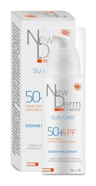 Newderm 50 Faktör Tüm Ciltler İçin Nemlendirici Suya Dayanıklı Yüz Güneş Kremi 75 ml