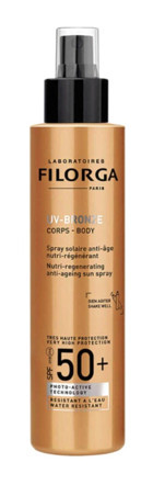 Filorga Uv-Bronze 50 Faktör Tüm Ciltler İçin Nemlendirici Suya Dayanıklı Yüz Güneş Kremi 150 ml