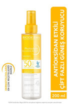 Bioderma Photoderm Anti Ox Sun 50 Faktör İçin Leke Karşıtı Nemlendirici Yaşlanma Karşıtı Suya Dayanıklı Yüz Güneş Kremi 200 ml