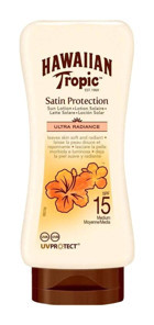 Hawaiian Tropic 15 Faktör İçin Nemlendirici Suya Dayanıklı Yüz ve Vücut Güneş Losyonu 250 ml