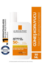 La Roche Posay Anthelios Uvmune Fluid 50 Faktör Tüm Ciltler İçin Nemlendirici Suya Dayanıklı Yüz Güneş Kremi 50 ml