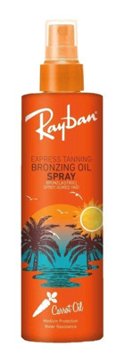 Ray - Ban Argan - Avakado -Havuç - Hindistan Cevizi - Kakao Simli Yoğun Vücut İçin Bronzlaştırıcı Yağ 100 ml