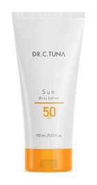 Farmasi Dr. C. Tuna Sun 50 Faktör Tüm Ciltler İçin Nemlendirici Suya Dayanıklı Vücut Güneş Losyonu 150 ml