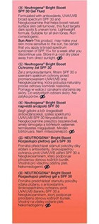 Neutrogena Bright Boost Renksiz 30 Faktör Tüm Ciltler İçin Leke Karşıtı Yaşlanma Karşıtı Aydınlatıcı Güneş Kremi 50 ml
