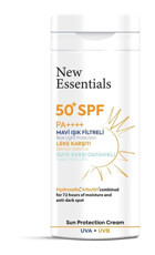 New Essentials Renksiz 50 Faktör Tüm Ciltler İçin Leke Karşıtı Yaşlanma Karşıtı Suya Dayanıklı Yüz Güneş Kremi 50 ml