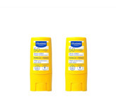 Mustela Stick Renksiz 50 Faktör Tüm Ciltler İçin Leke Karşıtı Nemlendirici Suya Dayanıklı Yüz Güneş Kremi2x9 ml