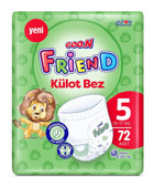 Goo.n Cilt Dostu 5 Numara Külot Bebek Bezi 72 Adet