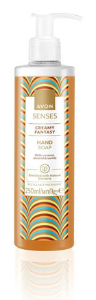 Avon Senses Creamy Fantasy Vanilyalı Sıvı Sabun 250 ml