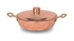 Turna Bakır Emirgan 7599-1 Bakır 18 cm 2 Parça Tava