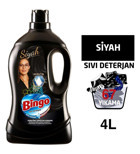 Bingo Keratinli Simsiyah Koruma 67 Yıkama Siyahlar İçin Sıvı Deterjan 4 lt