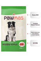 Pawmas Kuzu Etli Tüm Irklar Yetişkin Köpek Maması 10 Kg