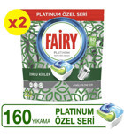 Fairy Platinum Kokulu Tablet Bulaşık Makinesi Deterjanı 160 Adet