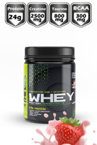 Rhino Nutrition Çilekli Whey Protein Protein Tozu 400 gr