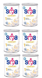 Sma Comfort Laktozlu Probiyotikli 1 Numara Bebek Sütü 4x600 gr