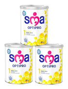 Sma Optipro Laktozlu Tahılsız Probiyotikli 1 Numara Bebek Sütü 3x800 gr
