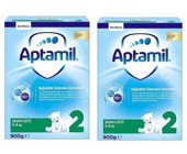 Aptamil Laktozsuz Tahılsız Probiyotikli 2 Numara Devam Sütü 2x900 gr