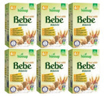 Hünnap Laktozlu Tahıllı Hurmalı Keçiboynuzu Bebek Bisküvisi 6x400 gr