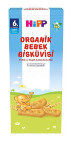 Hipp Laktozlu Tahıllı Bebek Bisküvisi 180 gr