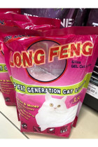 Long Feng Kristal Kalın Taneli Kristal Silika Kedi Kumu 3.8 lt