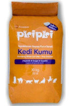 Pisipisi Sabun Kokulu Topaklanan Kalın Taneli Bentonit Kedi Kumu 10 kg