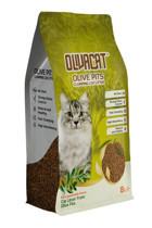 Olivacat Topaklanan İnce Taneli Aktif Karbonlu Organik Kedi Kumu 8 lt