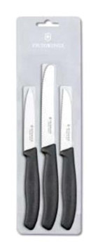 Victorinox Paslanmaz Çelik 3 Parça Soyma Bıçağı Seti