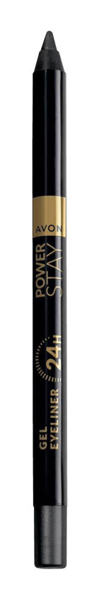 Avon Power Stay Suya Dayanıklı Pastel Siyah Kalıcı Kalın Uçlu Jel Eyeliner