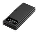 Sprange Sr-P14 20000 mAh Hızlı Şarj Micro Lightning - Type C - USB Powerbank Siyah