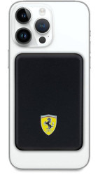 Ferrari 5000 mAh Hızlı Şarj Mıknatıslı Işıklı Type C Powerbank Siyah