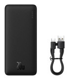 Baseus Airpow 10000 mAh Hızlı Şarj Type C Powerbank Siyah