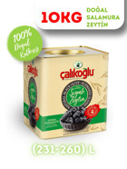Çalıkoğlu Salamura Gemlik Siyah Zeytin Teneke 10 kg