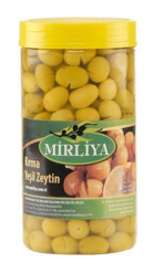 Mirliya Az Tuzlu Yeşil Zeytin Pet Kavanoz 1 kg