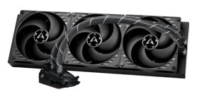 Arctic Liquid Freezer Iı 420 mm Sessiz 4 Pin 3 Fanlı Sıvı Soğutmalı Masaüstü İşlemci Soğutucu
