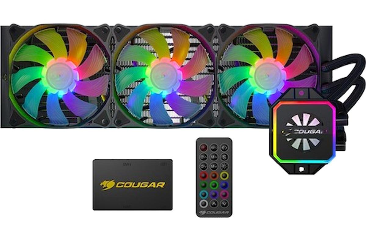 Cougar Helor 360 Rl-Hlr360-V1 Rgb 360 4 Pin 3 Fanlı Sıvı Soğutmalı RGB Masaüstü İşlemci Soğutucu
