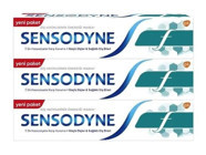 Sensodyne Flouride Naneli Florürlü Diş Macunu 3x100 ml