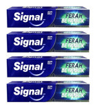 Signal Ferah Beyazlık Naneli Florürlü Diş Macunu 4x50 ml