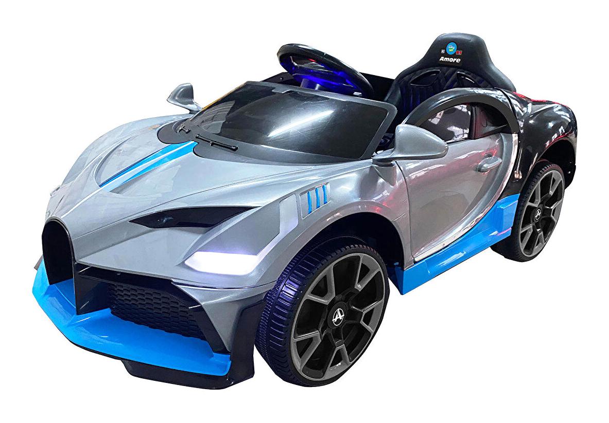 Baby&Toys Amore 12 V Üstü Açık Tek Kişilik Akülü Araba Gri