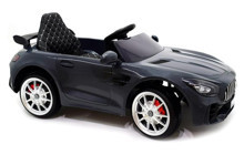 Babyhope Gtr Sport 12 V Üstü Açık Tek Kişilik Akülü Araba Siyah