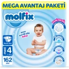 Molfix Anne Kucağı Gibi Rahat 4 Numara Cırtlı Bebek Bezi 162 Adet