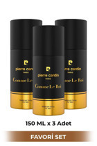 Pierre Cardin Organik Sprey Erkek Deodorant 3x150 ml