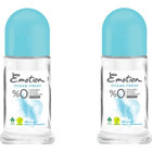 Emotion Pudrasız Ter Önleyici Sprey Kadın Deodorant 2x50 ml