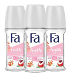 Fa Freshly Free Ter Önleyici Antiperspirant Roll-On Kadın Deodorant 3x50 ml