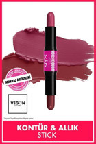 Nyx Deep Magenta and Ginger Doğal Krem Allık