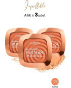L'oréal Paris Blush Of Paradise Şeftali Tonu 3 Adet Işıltılı Toz Allık
