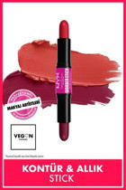Nyx Bright Amber and Fuschia Doğal Krem Allık