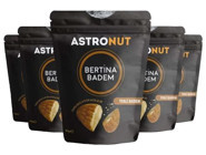 Astronut Tuzsuz Kavrulmuş Tane Badem İçi 5x120 gr