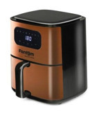 Fantom AF 5000 Airfryer 4.5 lt Tek Hazneli Led Ekranlı Yağsız Sıcak Hava Fritözü Bakır