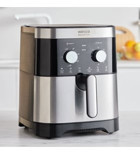 Karaca Gourmet XXXL Airfryer 9 lt Tek Hazneli Sıcak Hava Fritözü İnox